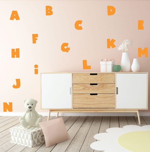 26 Alphabet/ABC letter vinyl decals - Image 5