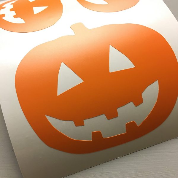 Three Pumpkin Halloween Stickers - Image 2