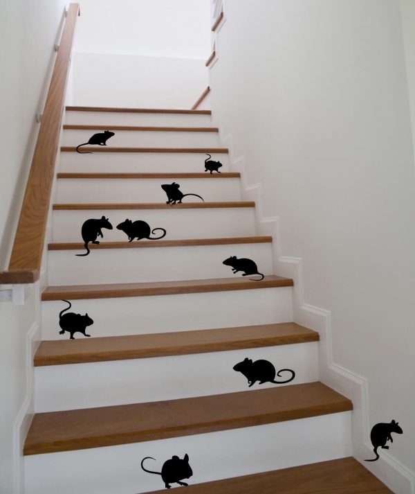 Halloween Rat/Mouse Decals