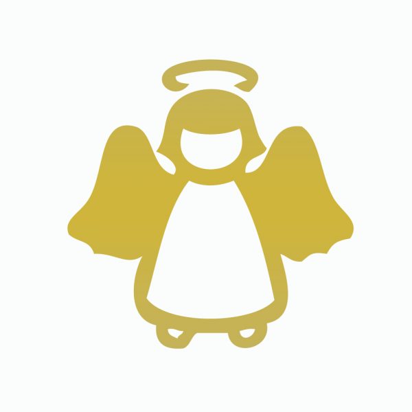Christmas Angel Sticker