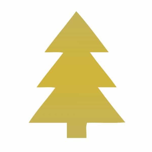 Christmas Tree Sticker - Image 2