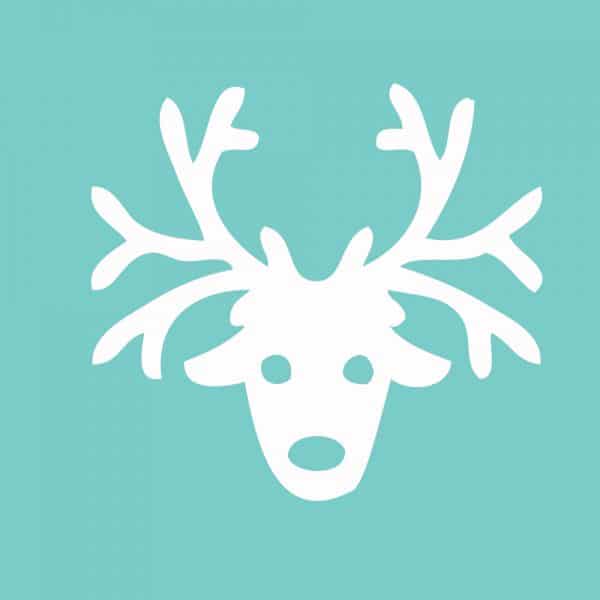 Reindeer Sticker - Image 2