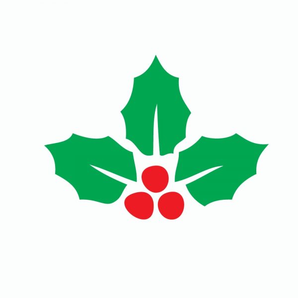Christmas Holly Sticker