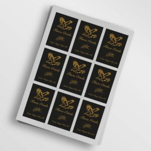 Rectangular Labels on Sheets