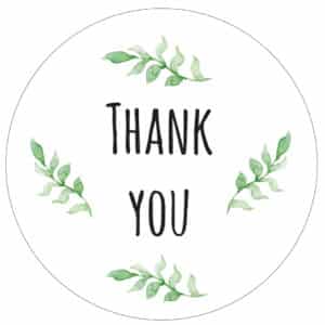 Thank you Craft Label/Sticker