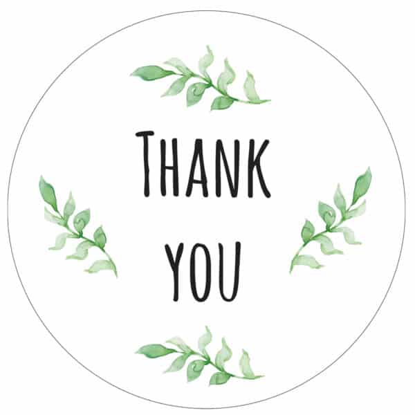 Thank you Craft Label/Sticker